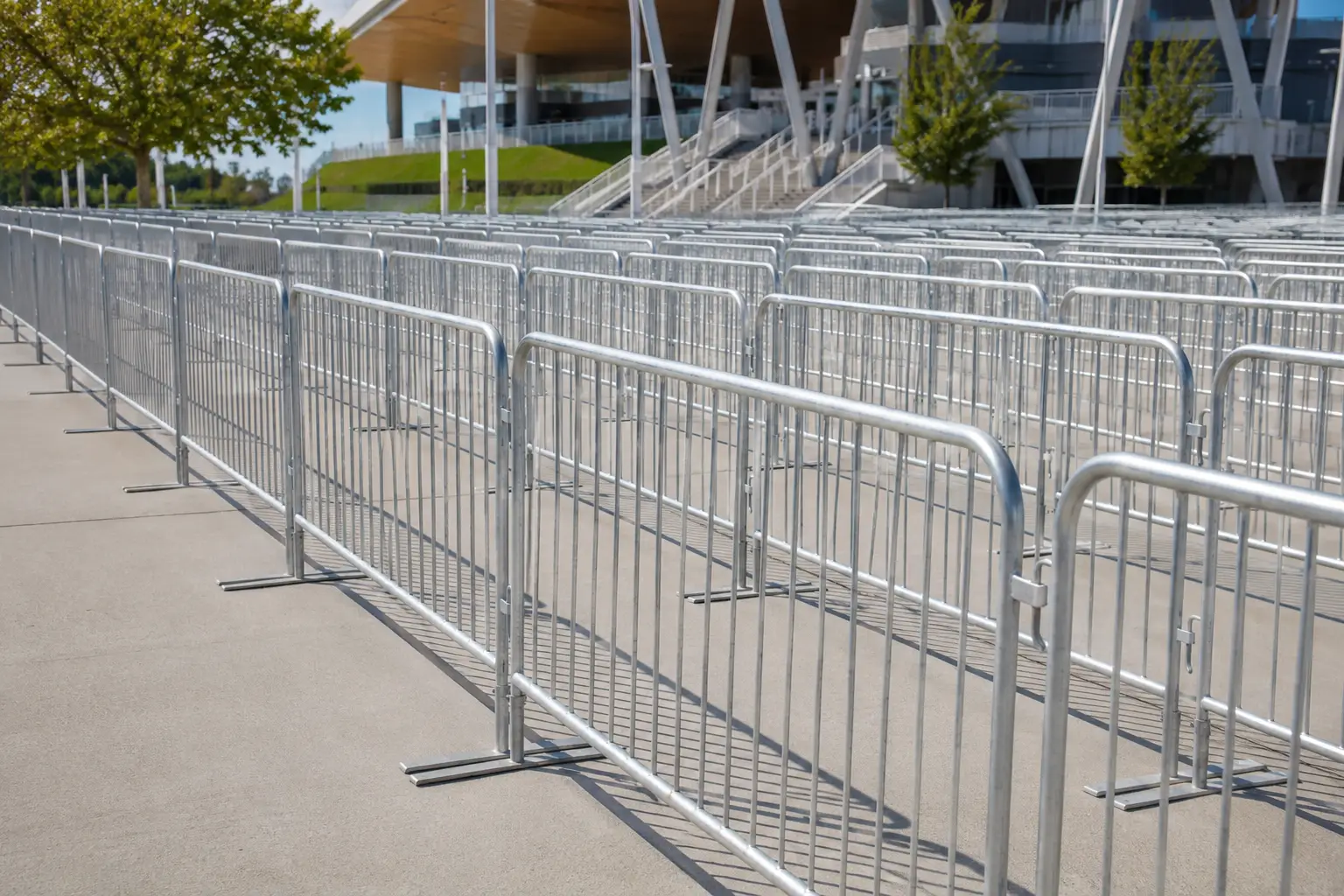 crowd control barriers event fencing